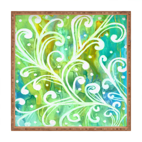 Rosie Brown Happy Dance Square Tray