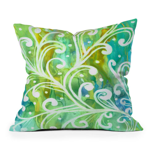 Rosie Brown Happy Dance Throw Pillow