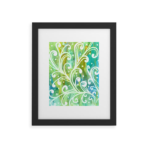 Rosie Brown Happy Dance Framed Art Print