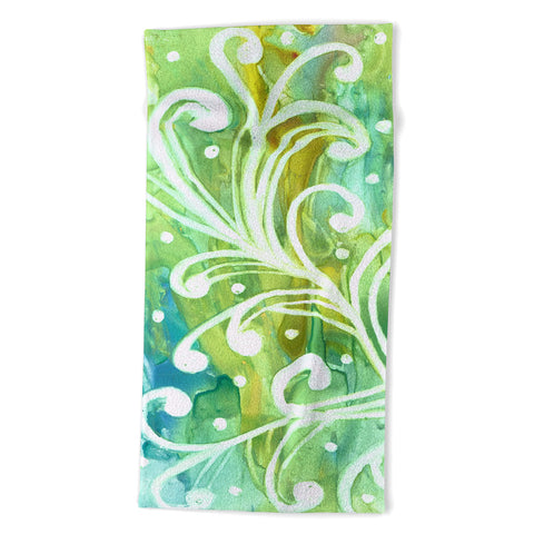 Rosie Brown Happy Dance Beach Towel