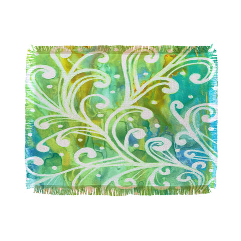 Rosie Brown Happy Dance Throw Blanket