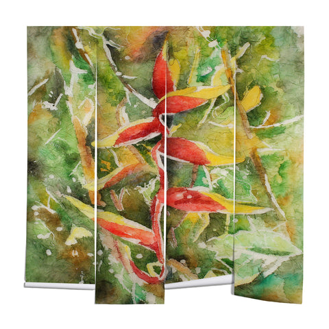 Rosie Brown Heliconia Wall Mural
