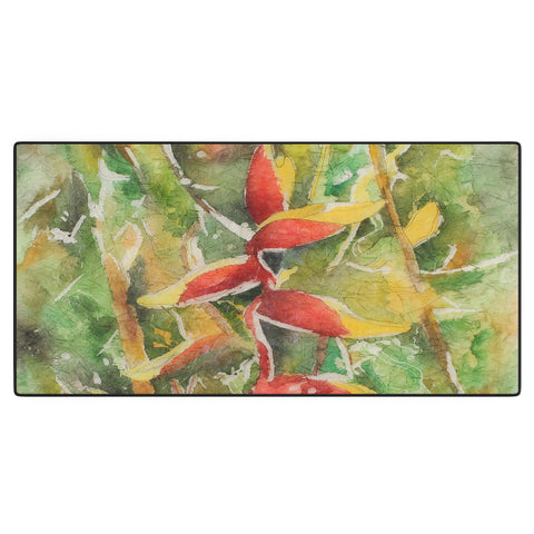 Rosie Brown Heliconia Desk Mat
