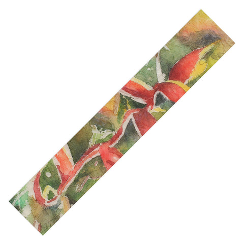 Rosie Brown Heliconia Table Runner