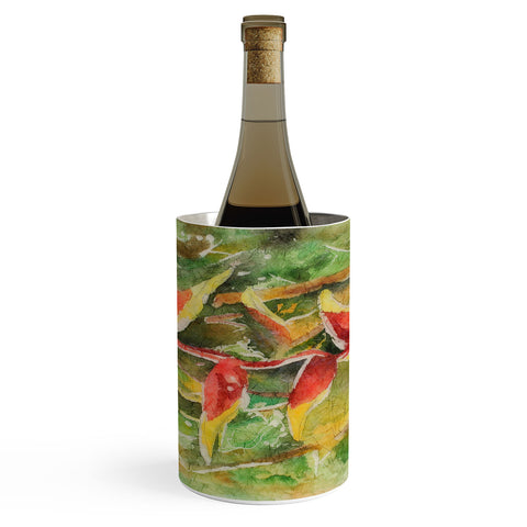 Rosie Brown Heliconia Wine Chiller