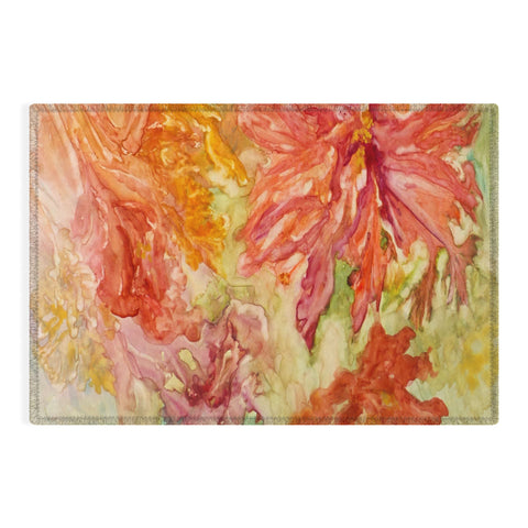 Rosie Brown Hello Hibiscus Outdoor Rug