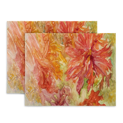 Rosie Brown Hello Hibiscus Placemat