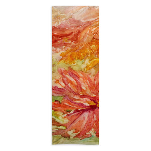 Rosie Brown Hello Hibiscus Yoga Towel