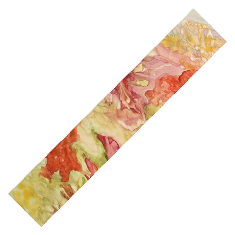 Rosie Brown Hello Hibiscus Table Runner