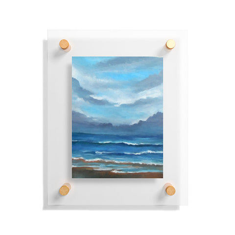 Rosie Brown Here Comes The Rain Floating Acrylic Print