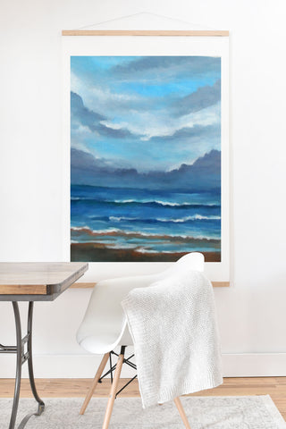 Rosie Brown Here Comes The Rain Art Print And Hanger