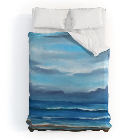 Rosie Brown Here Comes The Rain Duvet Cover