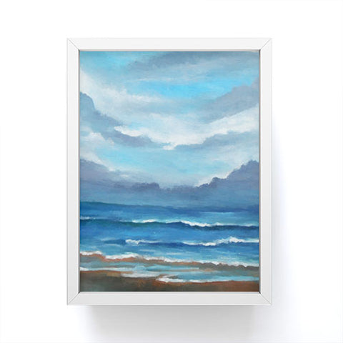 Rosie Brown Here Comes The Rain Framed Mini Art Print