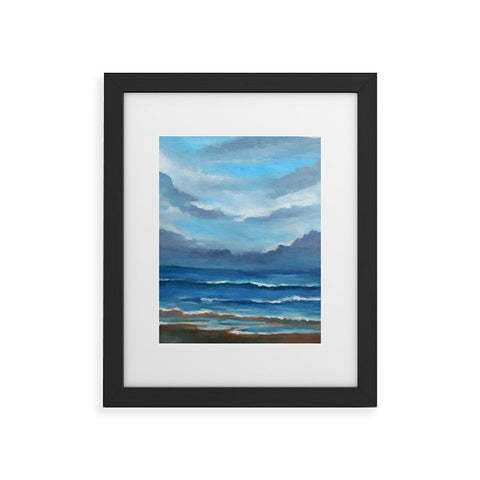 Rosie Brown Here Comes The Rain Framed Art Print