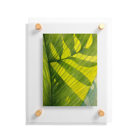 Rosie Brown In My Garden Floating Acrylic Print