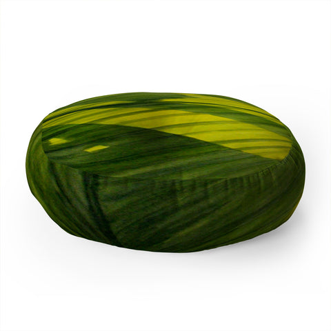 Rosie Brown In My Garden Floor Pillow Round