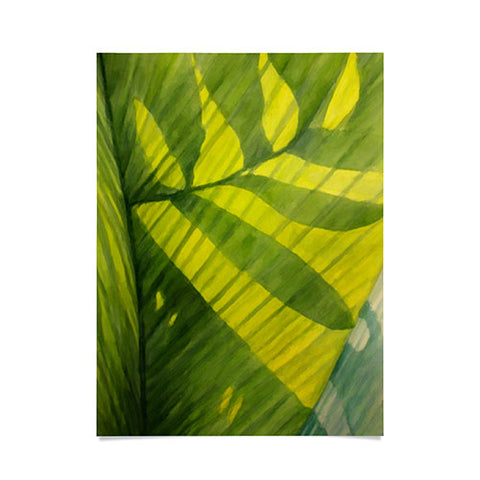 Rosie Brown In My Garden Poster