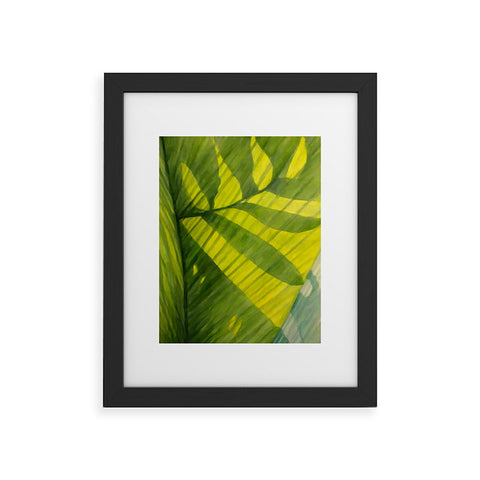Rosie Brown In My Garden Framed Art Print