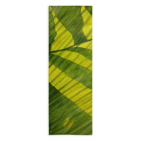 Rosie Brown In My Garden Yoga Towel