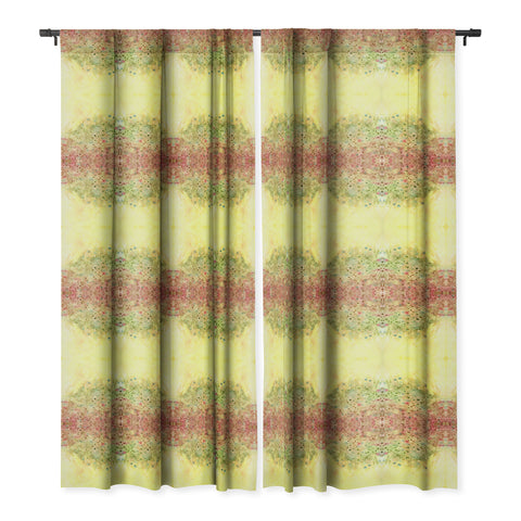 Rosie Brown Jeweled Pebbles Blackout Window Curtain