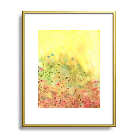 Rosie Brown Jeweled Pebbles Metal Framed Art Print