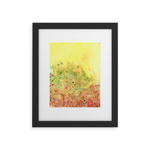 Rosie Brown Jeweled Pebbles Framed Art Print