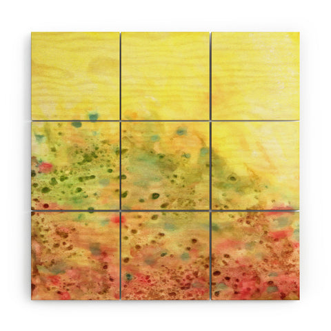 Rosie Brown Jeweled Pebbles Wood Wall Mural