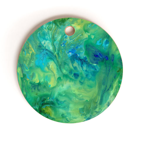 Rosie Brown Jungle Fever Cutting Board Round