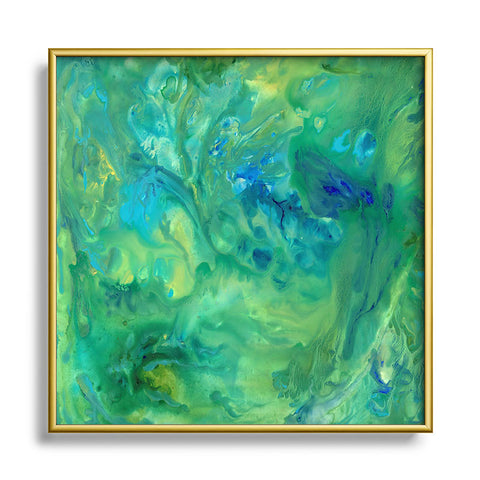 Rosie Brown Jungle Fever Square Metal Framed Art Print