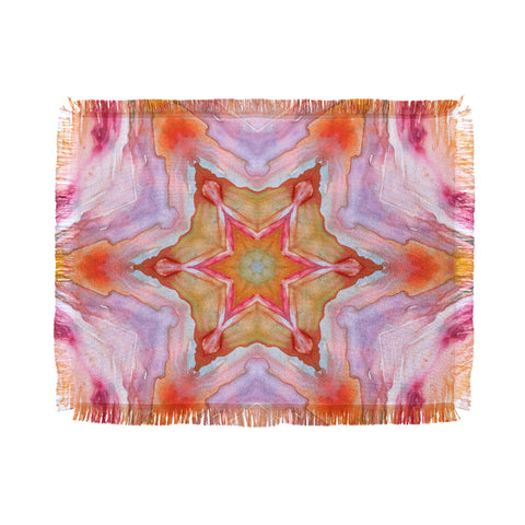 Rosie Brown Kaleidoscope Throw Blanket