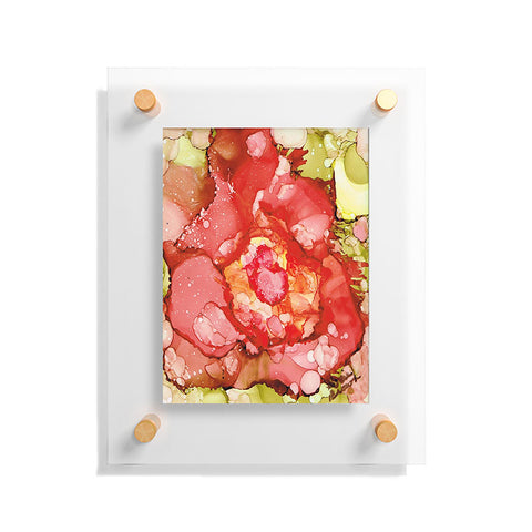 Rosie Brown Kiss From A Rose Floating Acrylic Print