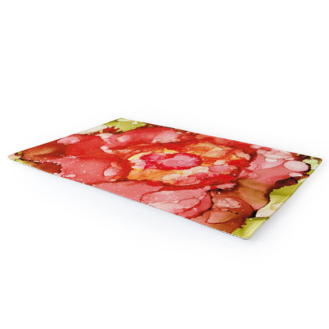 Rosie Brown Kiss From A Rose Area Rug