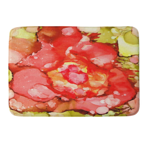 Rosie Brown Kiss From A Rose Memory Foam Bath Mat