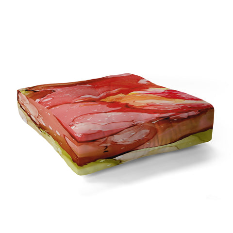 Rosie Brown Kiss From A Rose Floor Pillow Square