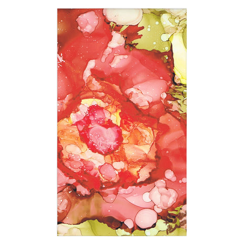 Rosie Brown Kiss From A Rose Tablecloth