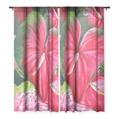 Rosie Brown Lady In Red Sheer Non Repeat