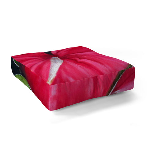 Rosie Brown Lady In Red Floor Pillow Square