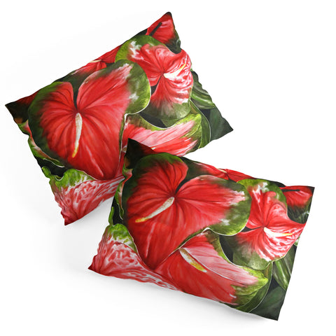 Rosie Brown Lady In Red Pillow Shams