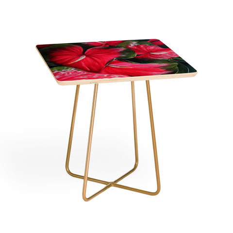 Rosie Brown Lady In Red Side Table