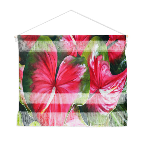 Rosie Brown Lady In Red Wall Hanging Landscape