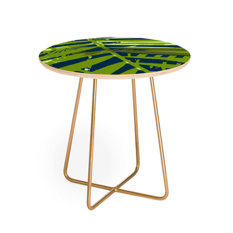 Rosie Brown Las Palmas Round Side Table