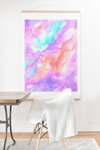 Rosie Brown Lavender Haze Art Print And Hanger