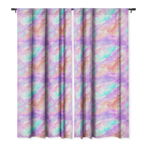 Rosie Brown Lavender Haze Blackout Window Curtain