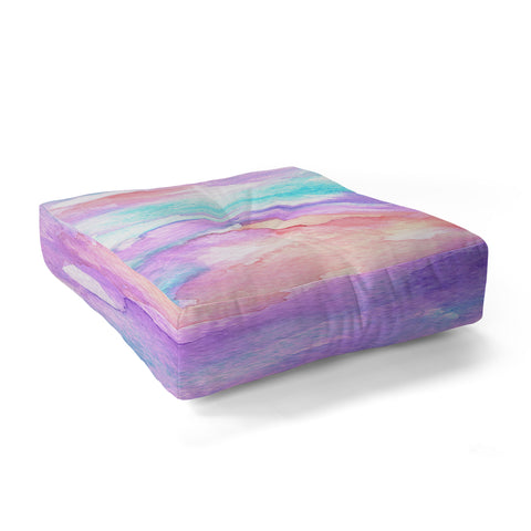 Rosie Brown Lavender Haze Floor Pillow Square