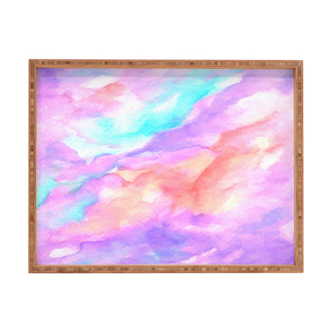 Rosie Brown Lavender Haze Rectangular Tray