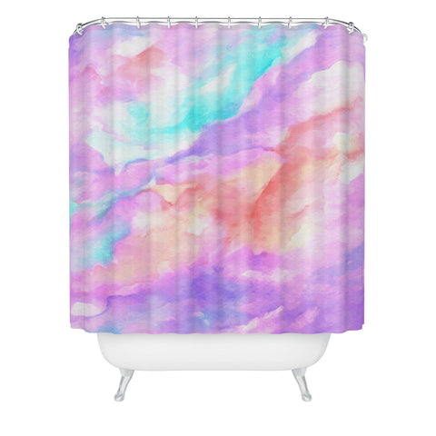 Rosie Brown Lavender Haze Shower Curtain