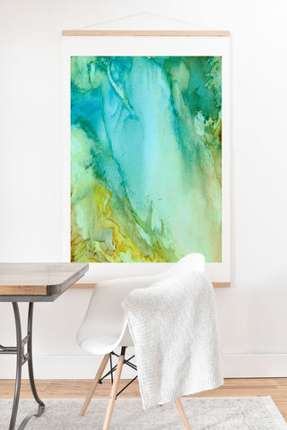 Rosie Brown Light Above Art Print And Hanger