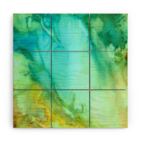 Rosie Brown Light Above Wood Wall Mural