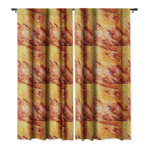 Rosie Brown Love Me Do Blackout Window Curtain