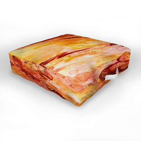 Rosie Brown Love Me Do Outdoor Floor Cushion